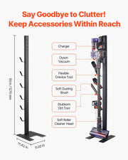 Vacuum Stand for Dyson Multi-Models Storage Bracket Holder with 6 Hooks V952-XCQZJDSLSFG6GHJRQV0