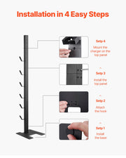 Vacuum Stand for Dyson Multi-Models Storage Bracket Holder with 6 Hooks V952-XCQZJDSLSFG6GHJRQV0