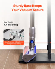 Vacuum Stand, Compatible With Dyson V6 V7 V8 V10 V11 V15, Stable Vacuum Stand Holder with 4 Hooks for Dyson V952-XCQZJDSLSKJB6SW7NV0