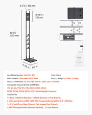 Vacuum Stand, Compatible With Dyson V6 V7 V8 V10 V11 V15, Stable Vacuum Stand Holder with 4 Hooks for Dyson V952-XCQZJDSLSKJB6SW7NV0