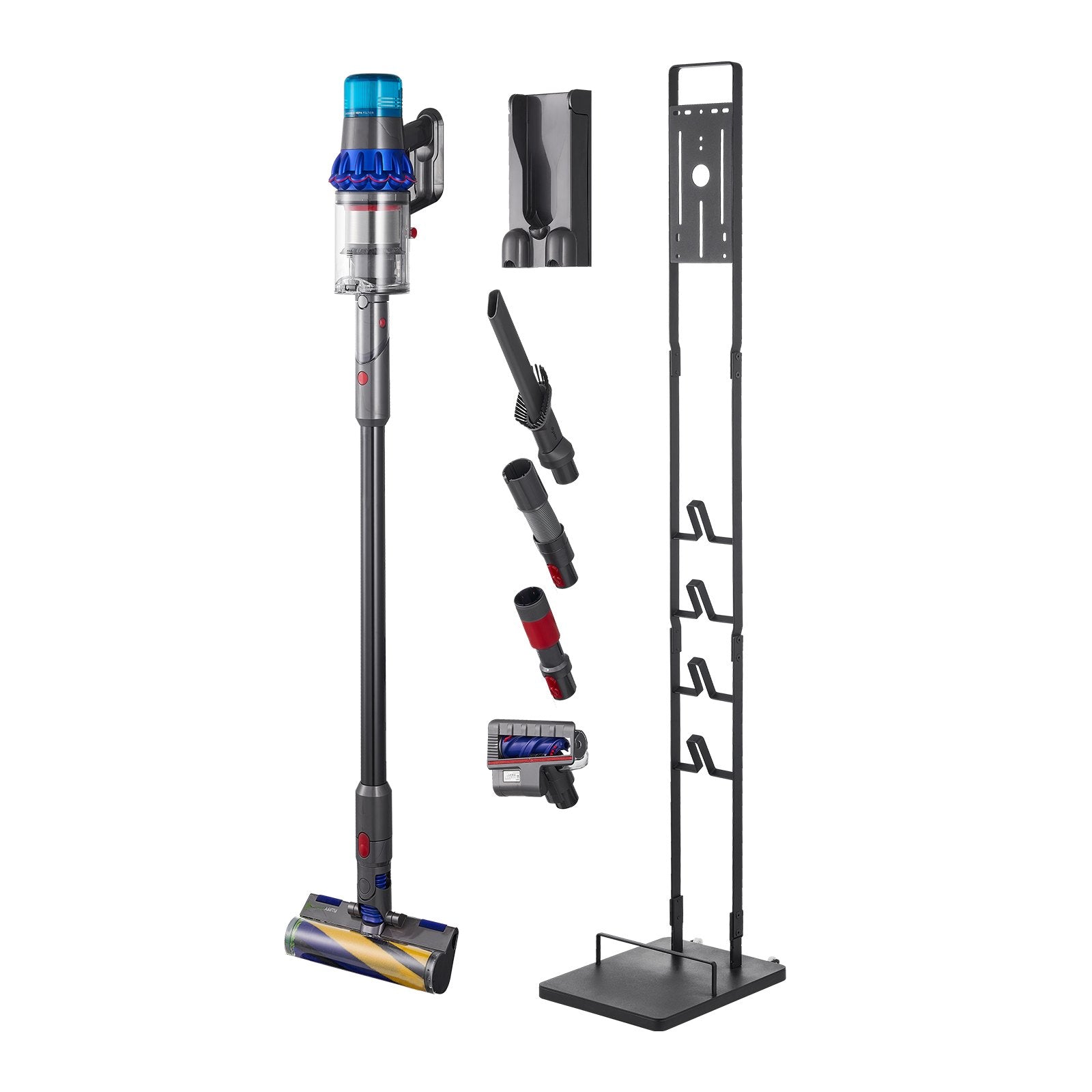 Vacuum Stand, Compatible With Dyson V6 V7 V8 V10 V11 V15, Stable Vacuum Stand Holder with Wheels for Dyson V952-XCQZJDSLSKJDESAREV0