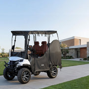 Golf Cart Cover, Visible Full-Enclosure 2&2+2 Passenger Golf Cart, 600D Waterproof Oxford Fabric Club Car V952-XCZYCZKSHKS2ZQV81001V0