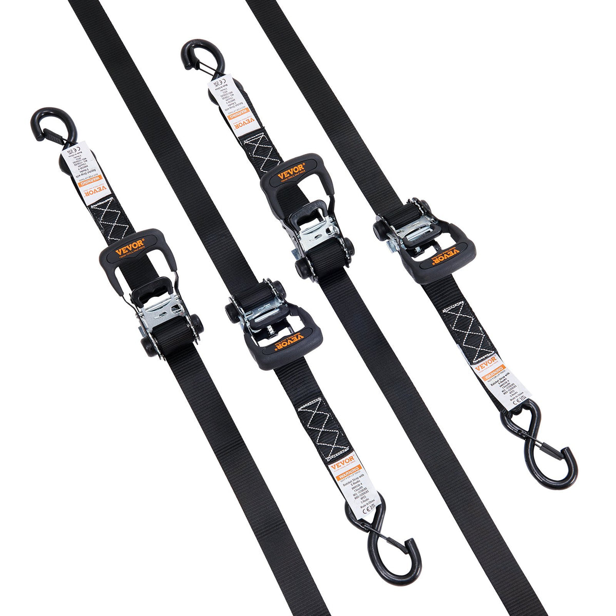 4 Pack Ratchet Tie Down Straps 5208 lbs 1.6 V952-XGJLDXGS16X84KEGNV0