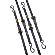 4 Pack Ratchet Tie Down Straps 2200 lbs 1"x15' Heavy Duty for Cargo V952-XGJLDXGS1X154F4R0V0