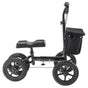 Folding Knee Scooter, Aluminum Steerable Knee Walker with Height-Adjustable Handlebar & Knee Pad, 12" V952-XGZXQCQLBDJZ6X9I8V0
