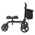Folding Knee Scooter, Carbon Steel Steerable Knee Walker with Height-Adjustable Handlebar & Knee Pad, V952-XGZXQQ10H8SXT3HJ5V0