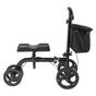 Folding Knee Scooter, Carbon Steel Steerable Knee Walker with Height-Adjustable Handlebar & Knee Pad, V952-XGZXQQ10H8SXT3HJ5V0