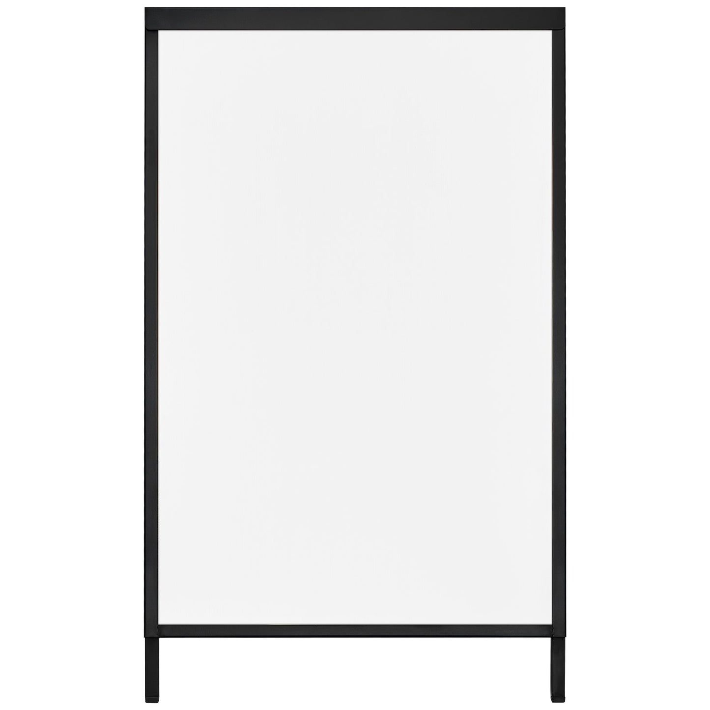 A Frame Sidewalk Sign, 61x91cm Heavy Duty Slide-in Signboard Holder, Double-Sided Folding Sandwich Board V952-XHBZA2436INCHM1FCV0
