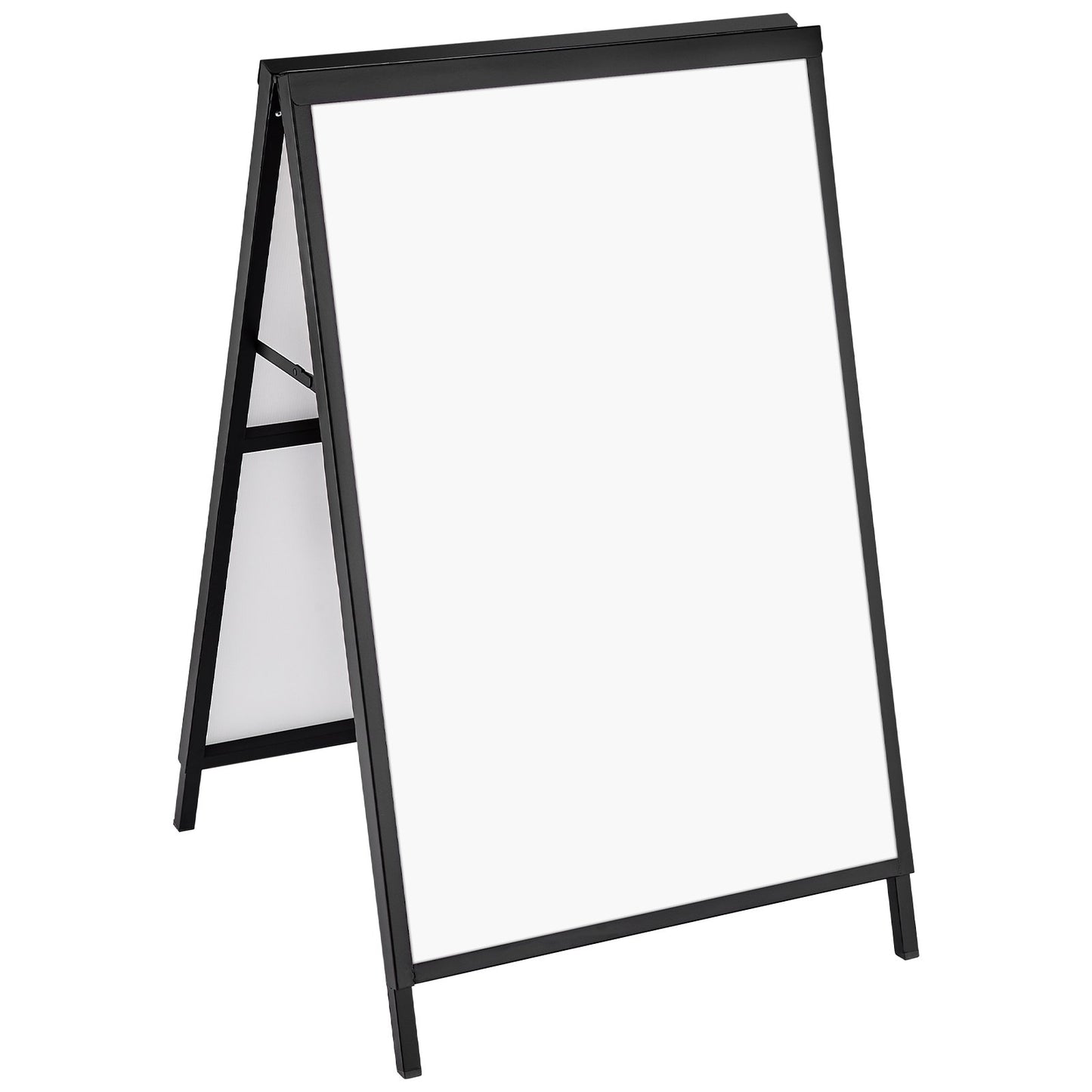 A Frame Sidewalk Sign, 61x91cm Heavy Duty Slide-in Signboard Holder, Double-Sided Folding Sandwich Board V952-XHBZA2436INCHM1FCV0