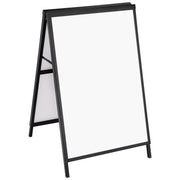 A Frame Sidewalk Sign, 61x91cm Heavy Duty Slide-in Signboard Holder, Double-Sided Folding Sandwich Board V952-XHBZA2436INCHM1FCV0