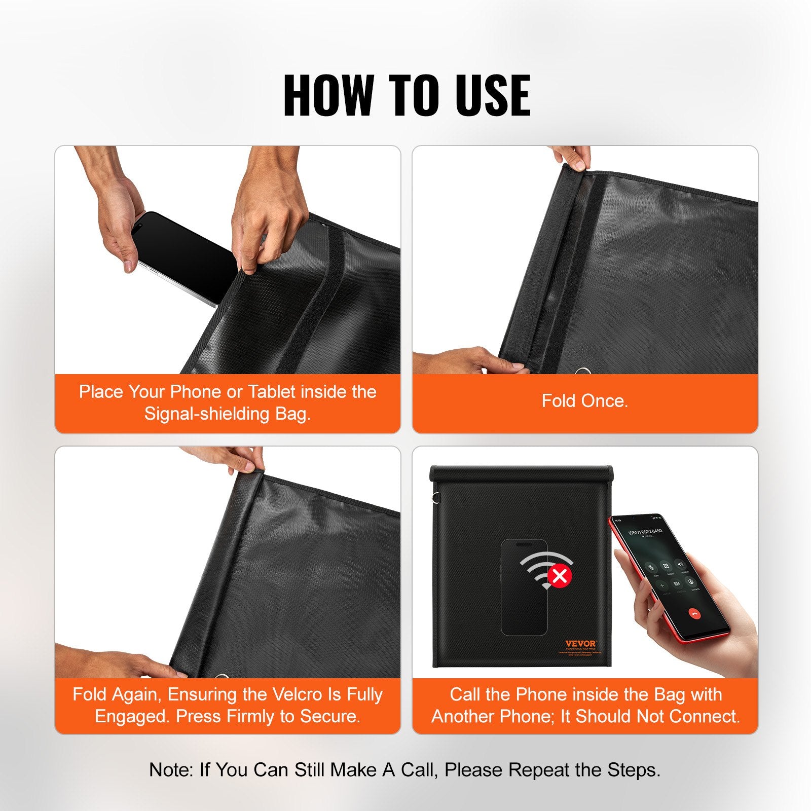 Faraday Bag Signal Blocking Holder for Laptop & Tablets(16.9 x 15") Black V952-XHPBDJTZDND176TKEV0