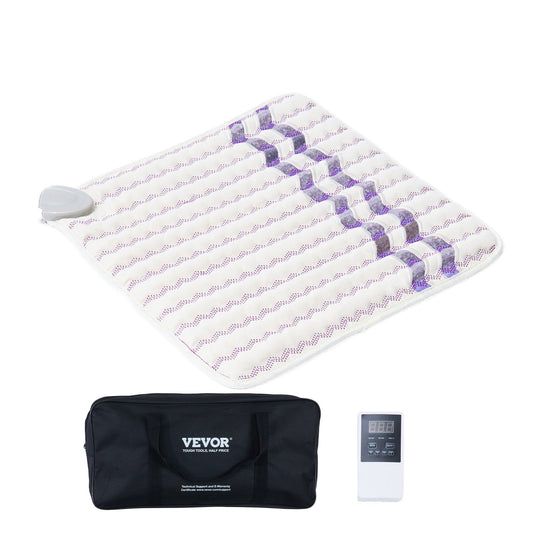 Far Infrared Heating Pad Amethyst Gemstones Heating Mat with Negative Ions V952-XHZSJJRDXHL1GQGIEV3