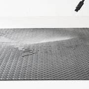 Diamond-Plate Rubber Flooring Roll, 3 mm x 4 ft x 6 ft Garage Floor Mat, SBR Rubber Garage Flooring Roll, V952-XJCKDDXJ46FT6HD7BV0