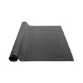 Diamond-Plate Rubber Flooring Roll, 3 mm x 4 ft x 8 ft Garage Floor Mat, SBR Rubber Garage Flooring Roll, V952-XJCKDDXJ48FTC1SYMV0