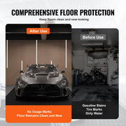 Diamond-Plate Rubber Flooring Roll, 3 mm x 4 ft x 8 ft Garage Floor Mat, SBR Rubber Garage Flooring Roll, V952-XJCKDDXJ48FTC1SYMV0
