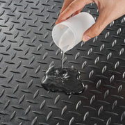 Diamond-Plate Rubber Flooring Roll, 3 mm x 4 ft x 8 ft Garage Floor Mat, SBR Rubber Garage Flooring Roll, V952-XJCKDDXJ48FTC1SYMV0