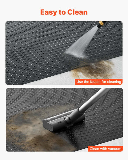 Garage Floor Roll, 1.22 x 6.1 m Garage Flooring Mat, 3 mm Thickened Rubber Diamond Plate Floor Protector Mat, V952-XJJZCKDDXJ42AFKOS001V0