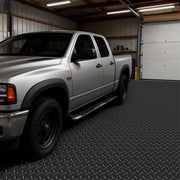 Garage Floor Roll, 1.22 x 6.1 m Garage Flooring Mat, 3 mm Thickened Rubber Diamond Plate Floor Protector Mat, V952-XJJZCKDDXJ42AFKOS001V0
