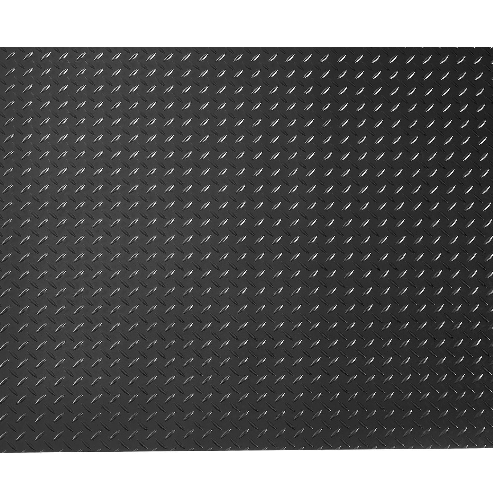 Garage Floor Roll, 1.22 x 7.62 m Garage Flooring Mat, 3 mm Thickened Rubber Diamond Plate Floor Protector V952-XJJZCKDDXJ42VDDB8001V0