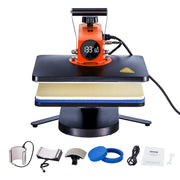 Heat Press Machine 12x15in 5in1 Sublimation Transfer T-shirt Plate Mug Cup V952-XKTF91012155172EDV3