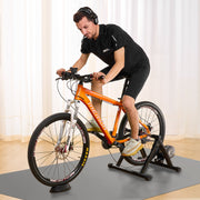 Bike Trainer Stand, Fluid Stationary Bike Stand for 26"-29" Wheels, Noise Reduction Fluid Flywheel, Portable V952-XLJLTPTDJBD0F1RZUV0