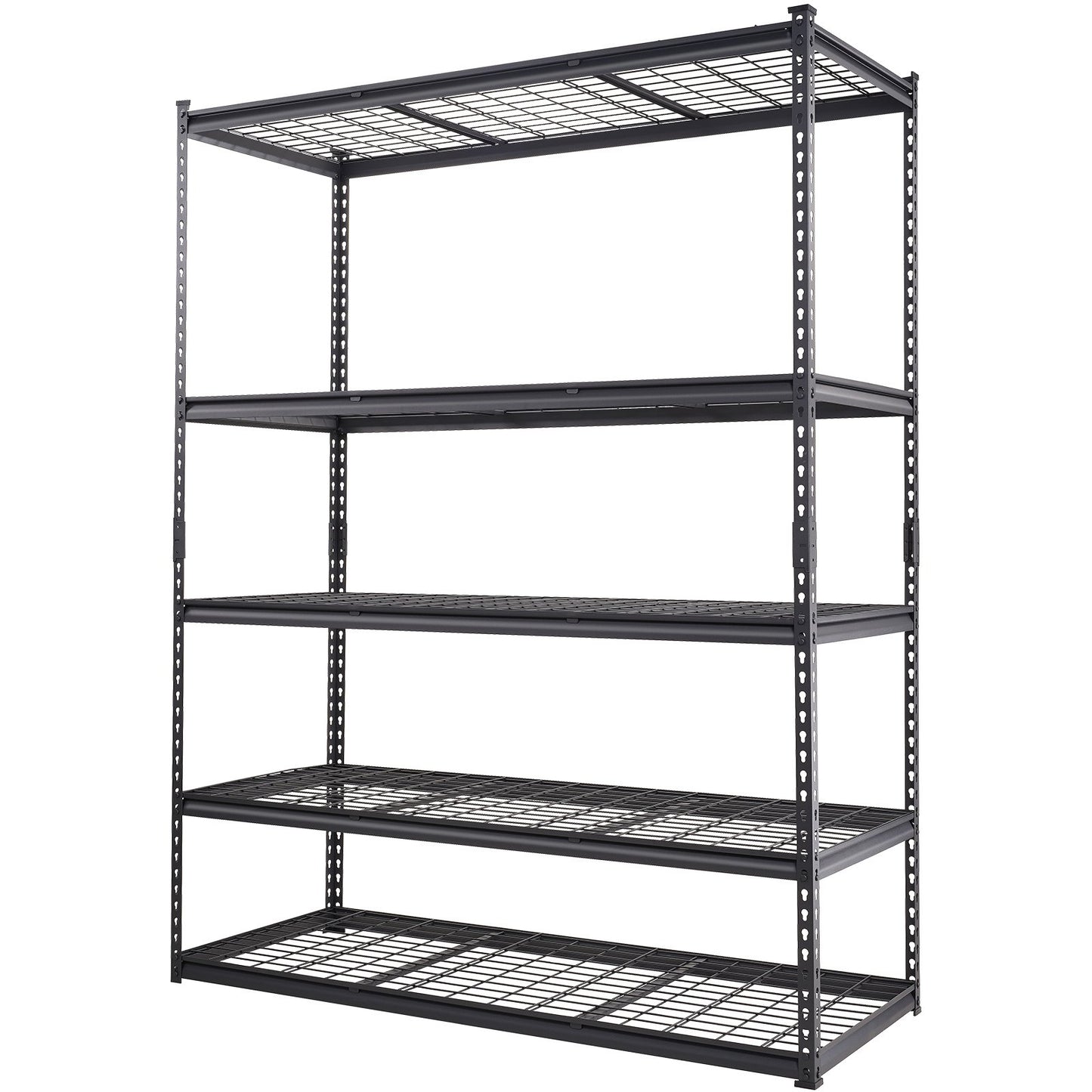 Storage Shelving Unit, 5-Tier Adjustable, 2000 lbs Capacity, Heavy Duty Garage Shelves Metal Organizer Wire V952-XLZLKHJCL24DXIG4AV0