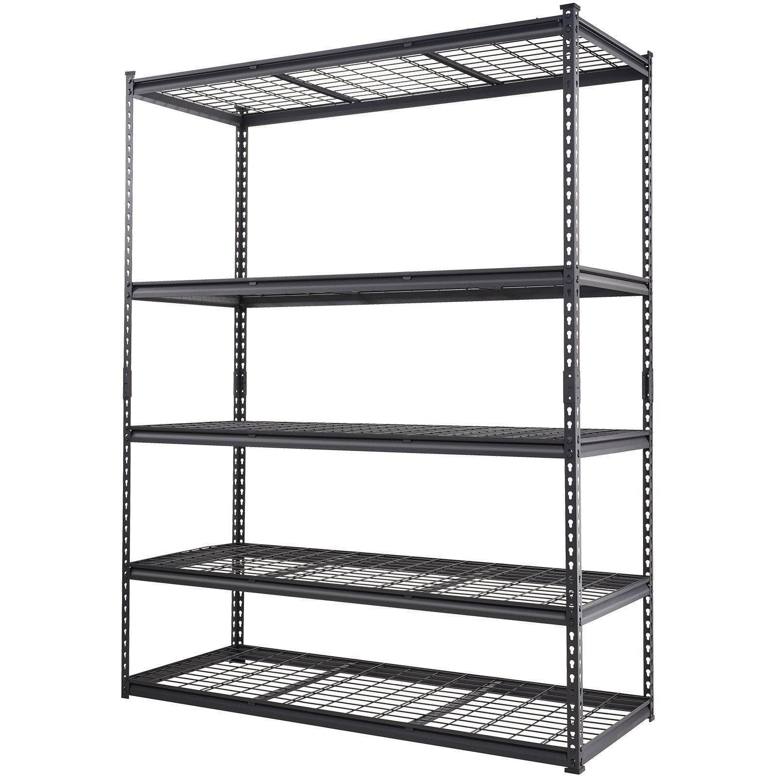 Storage Shelving Unit, 5-Tier Adjustable, 2000 lbs Capacity, Heavy Duty Garage Shelves Metal Organizer Wire V952-XLZLKHJCL24DXIG4AV0