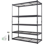 Storage Shelving Unit, 5-Tier Adjustable, 2000 lbs Capacity, Heavy Duty Garage Shelves Metal Organizer Wire V952-XLZLKHJCL24DXIG4AV0
