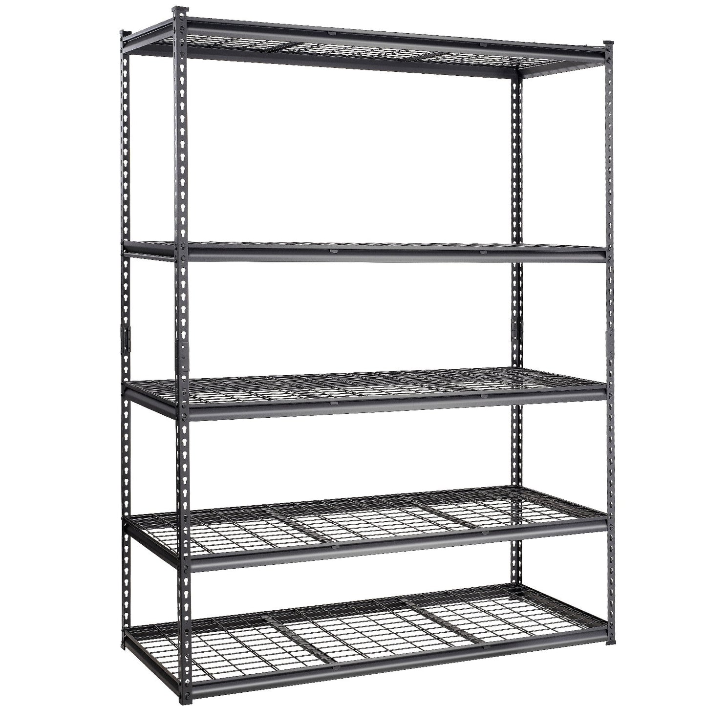 Storage Shelving Unit, 5-Tier Adjustable, 2000 lbs Capacity, Heavy Duty Garage Shelves Metal Organizer Wire V952-XLZLKHJCL24DXIG4AV0