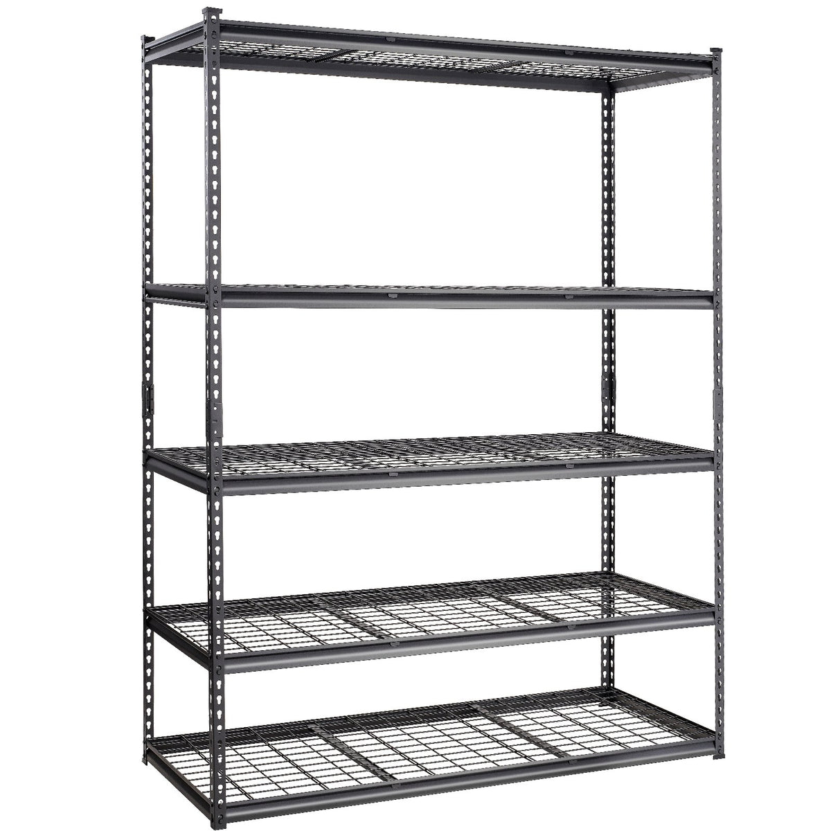 Storage Shelving Unit, 5-Tier Adjustable, 2000 lbs Capacity, Heavy Duty Garage Shelves Metal Organizer Wire V952-XLZLKHJCL24DXIG4AV0
