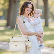 Breast Pump Bag, Breast Feeding Bag with Waterproof Mat, Fits for S1/S2, Pumping Accessories & Breastmilk V952-XNBSTBDHHS009R5W4001V0