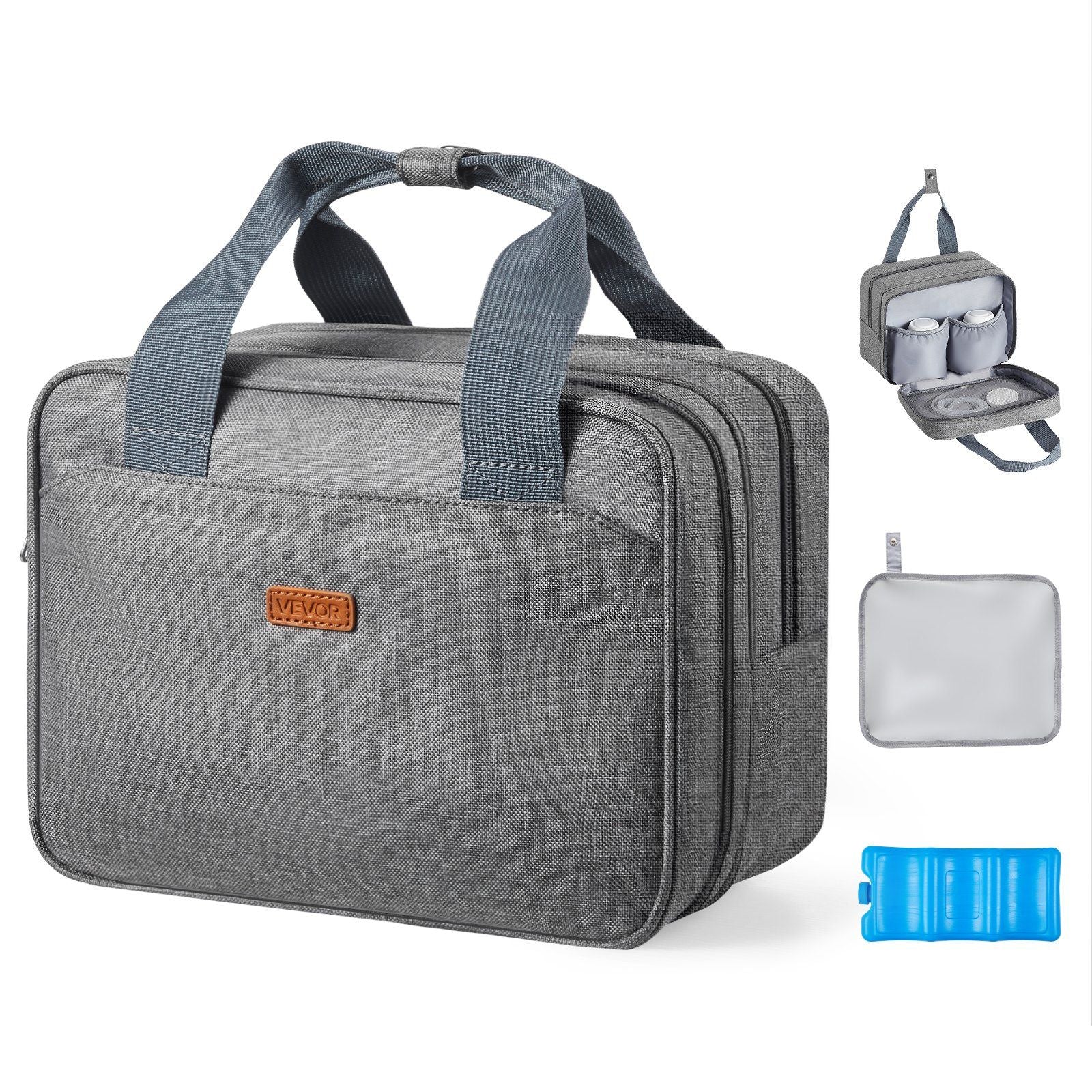 Wearable Breast Pump Bag, Breast Feeding Bag with Ice Pack, Fits for M5/M6, Pumping Accessories & Breastmilk V952-XNBSTBZHHSDLLVDDX001V0