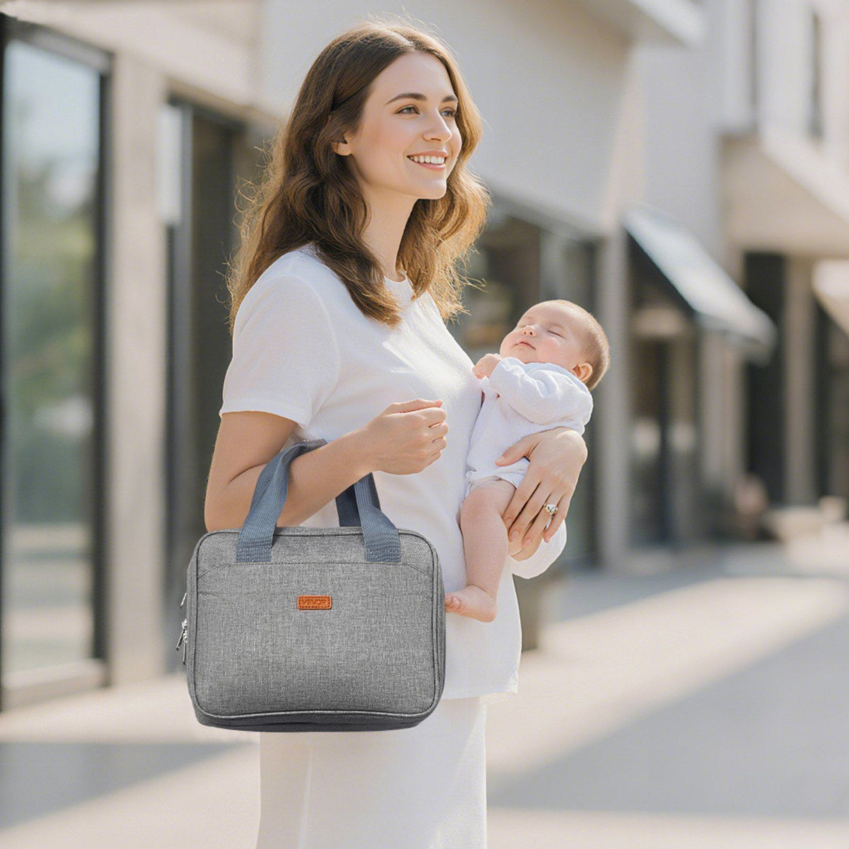Wearable Breast Pump Bag, Breast Feeding Bag with Ice Pack, Fits for M5/M6, Pumping Accessories & Breastmilk V952-XNBSTBZHHSDLLVDDX001V0