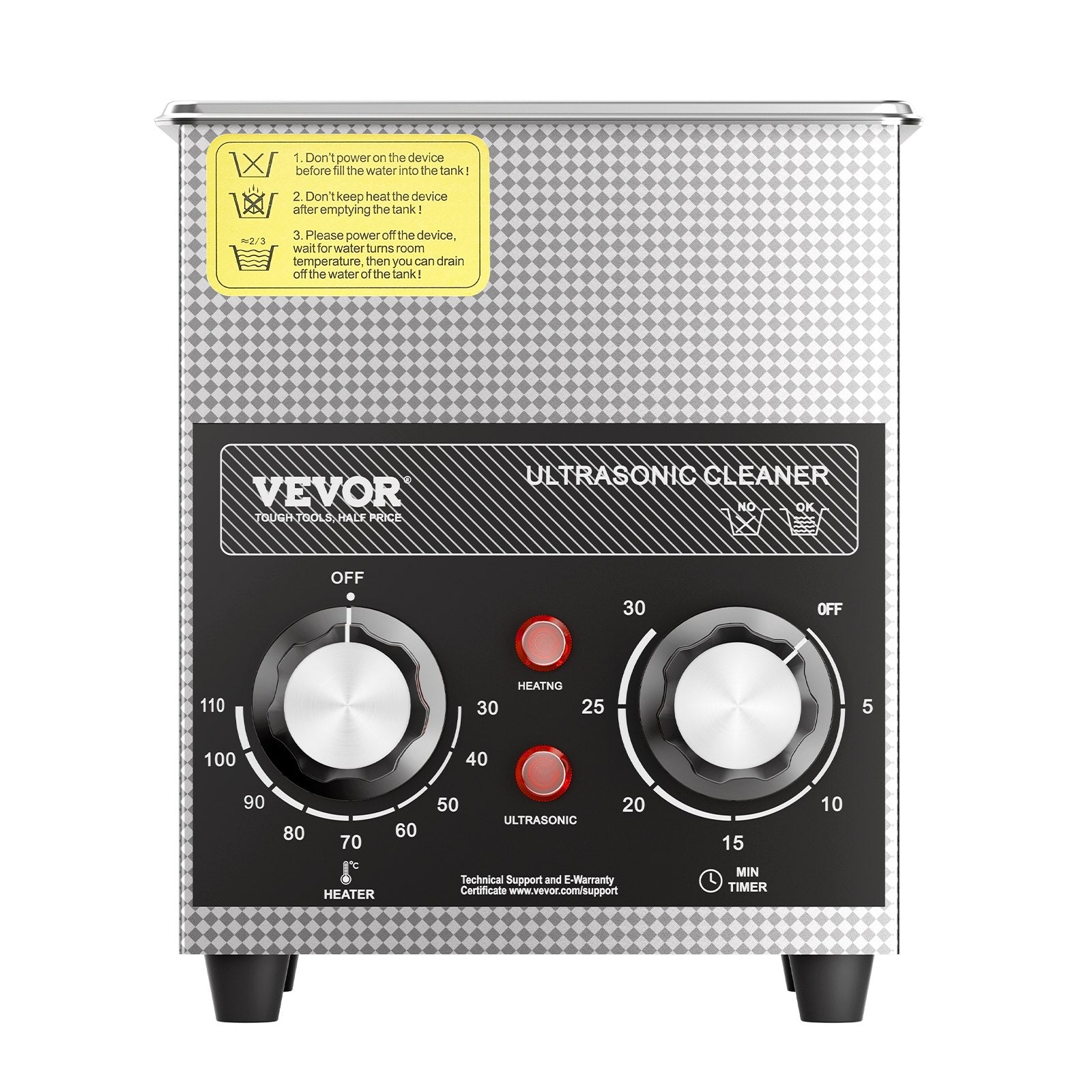 2L Ultrasonic Cleaner with Heater Timer & Basket, Professional Digital Sonic Cavitation Machine, 60W Cleaning V952-XNKZCSBQXJ2L7F8OCV3