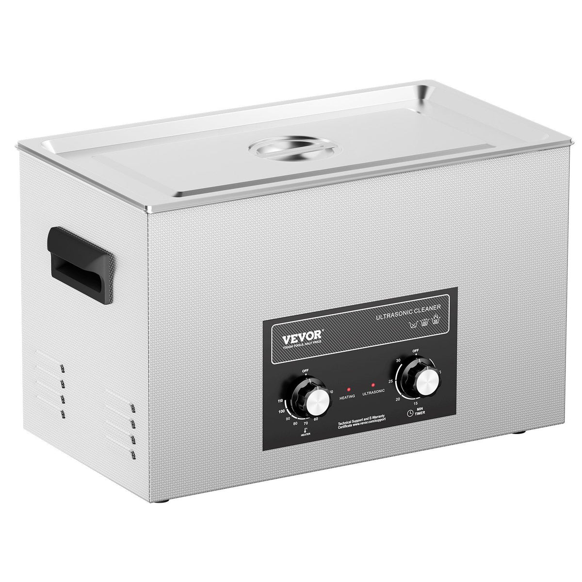 30L Ultrasonic Cleaner with Heater Timer & Basket, Professional Digital Sonic Cavitation Machine, 360W V952-XNKZCSBQXJ3076CG5V3