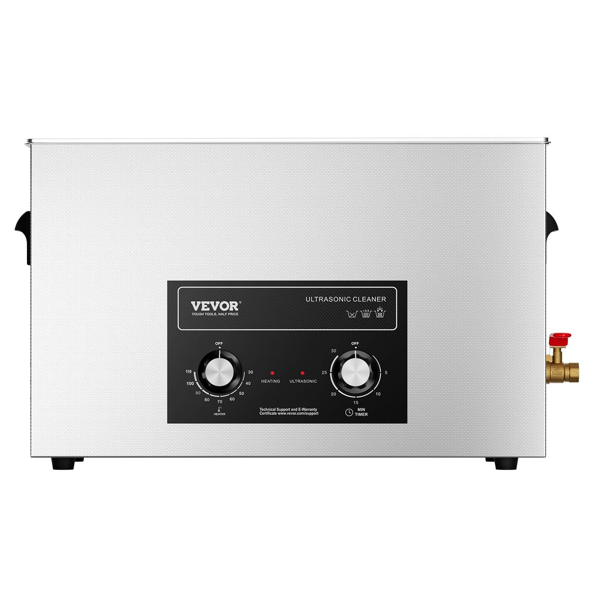 30L Ultrasonic Cleaner with Heater Timer & Basket, Professional Digital Sonic Cavitation Machine, 360W V952-XNKZCSBQXJ3076CG5V3