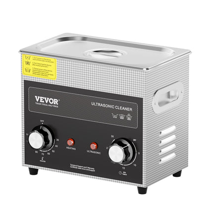 3L Ultrasonic Cleaner with Heater Timer & Basket, Professional Digital Sonic Cavitation Machine, 120W V952-XNKZCSBQXJ3LRE6AMV3