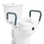 Raised Toilet Seat, 5" Height Raised, 350 lbs Weight Capacity, for Round and Elongated Toilet, Twist Lock V952-XNSDSJGMTZDD2MQ2TV0