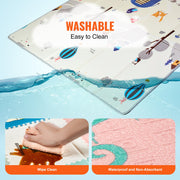 Baby Play Mat, 71""x79"" Extra Large Baby Crawling Mat, Non-Slip One-Piece Foam Baby Playmat, Foldable V952-XPEPXDXPE04Y38F4DV0