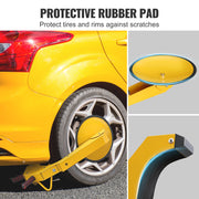 Wheel Lock Clamp, 1 Pack Trailer Wheel Lock, Heavy-Duty Anti Theft Tire Lock, Adjustable Tire Boot Lock Tire V952-XPSLTS1J0000E14V9V0