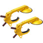 Wheel Lock Clamp, 2-Pack Trailer Wheel Lock, Heavy-Duty Anti Theft Tire Lock, Adjustable Tire Boot Lock Tire V952-XPSLTS2J00007KCB3V0