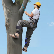 Tree Climbing Spikes Set, Height-Adjustable Tree Climbing Gear with Straps & Waist Harness, 159 kg Load V952-XPSZZZHKJCKSUJVZX002V0