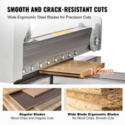Floor Cutter 330mm, Cuts Vinyl Plank, Laminate, Engineered Hardwood, Siding, 12mm Cutting Depth Effortless V952-XQL13INCH12MM6M18V0