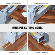 Floor Cutter 330mm, Cuts Vinyl Plank, Laminate, Engineered Hardwood, Siding, 12mm Cutting Depth Effortless V952-XQL13INCH12MM6M18V0