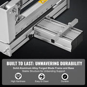 Floor Cutter 330mm, Cuts Vinyl Plank, Laminate, Engineered Hardwood, Siding, 12mm Cutting Depth Effortless V952-XQL13INCH12MM6M18V0