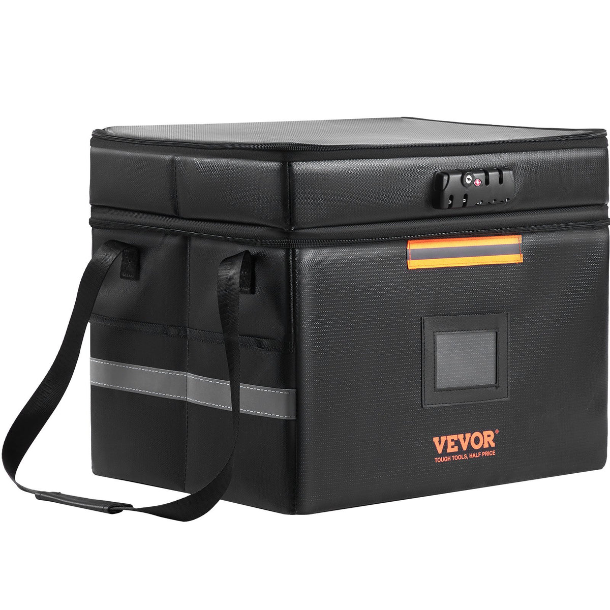 Fireproof Document Box, Fireproof Document Bag with Lock 2000_, Fireproof and Waterproof File Box 450x140x315 V952-XSF1561361221WR0XV0
