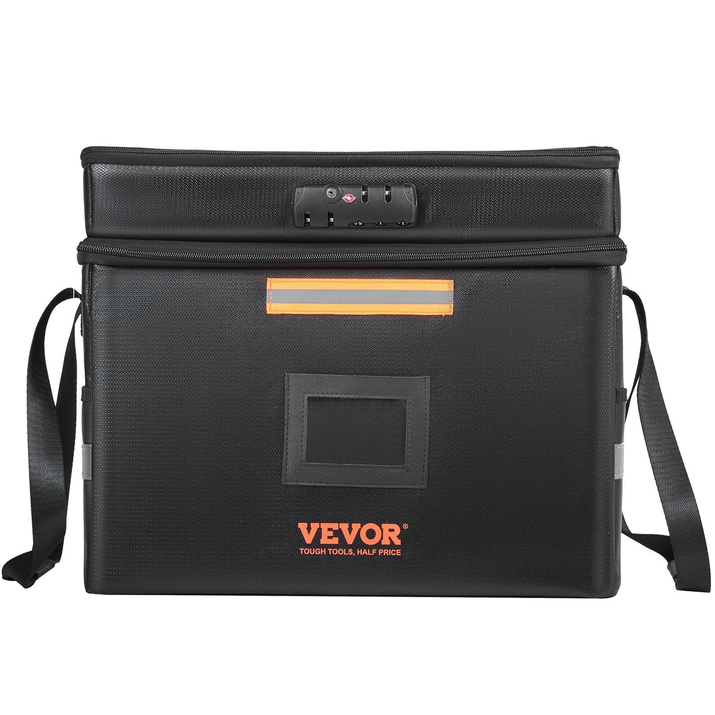 Fireproof Document Box, Fireproof Document Bag with Lock 2000_, Fireproof and Waterproof File Box 450x140x315 V952-XSF1561361221WR0XV0