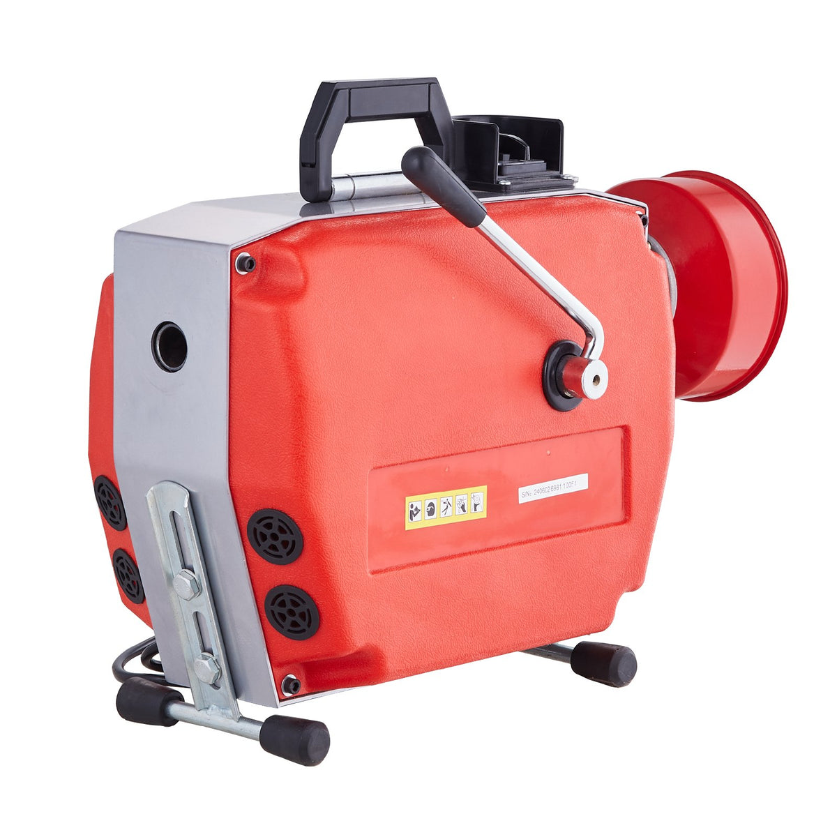 Drain Cleaner Machine 120FT x 7/8" 420W Sewer Snake Auger Manual Feed V952-XSGDSTJ420W5G5H34V3