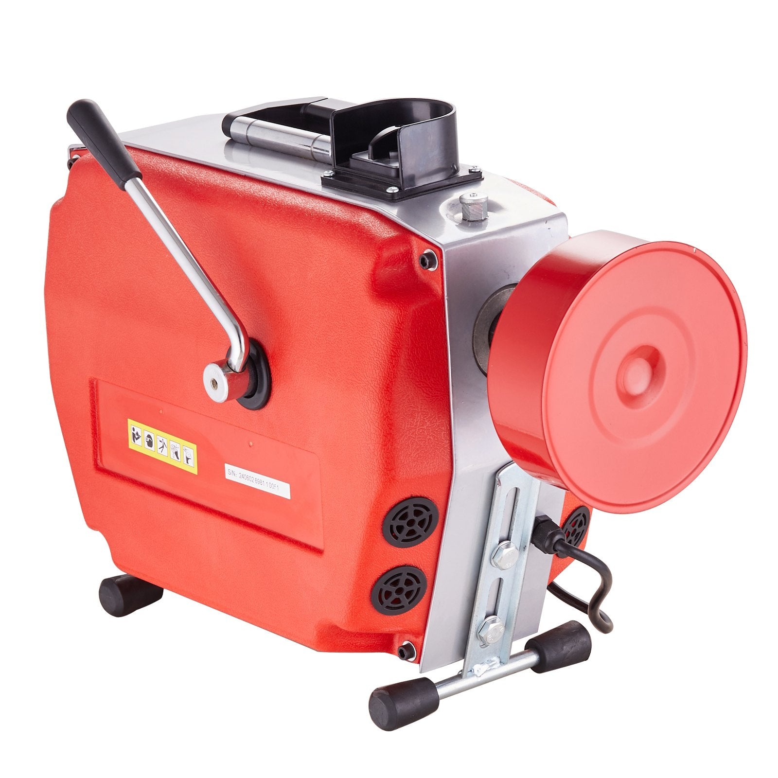 Drain Cleaner Machine 120FT x 7/8" 420W Sewer Snake Auger Manual Feed V952-XSGDSTJ420W5G5H34V3