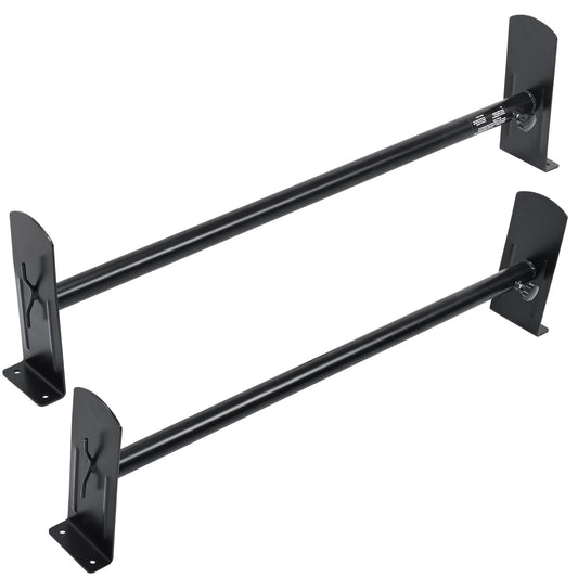 2 Bars Van Roof Ladder Rack 500 LBS Adjustable 35.8" to 57.5" Alloy Steel V952-XSHCH23502948LXWQV0